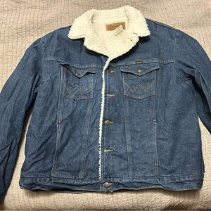 Vintage Wrangler Denim Farmer/Trucker Jacket